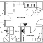 3 Zimmer, Kammerweg 89b Апартаменты *